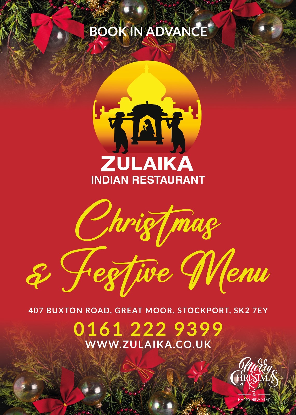 Zulaika Indian Restaurant Stockport